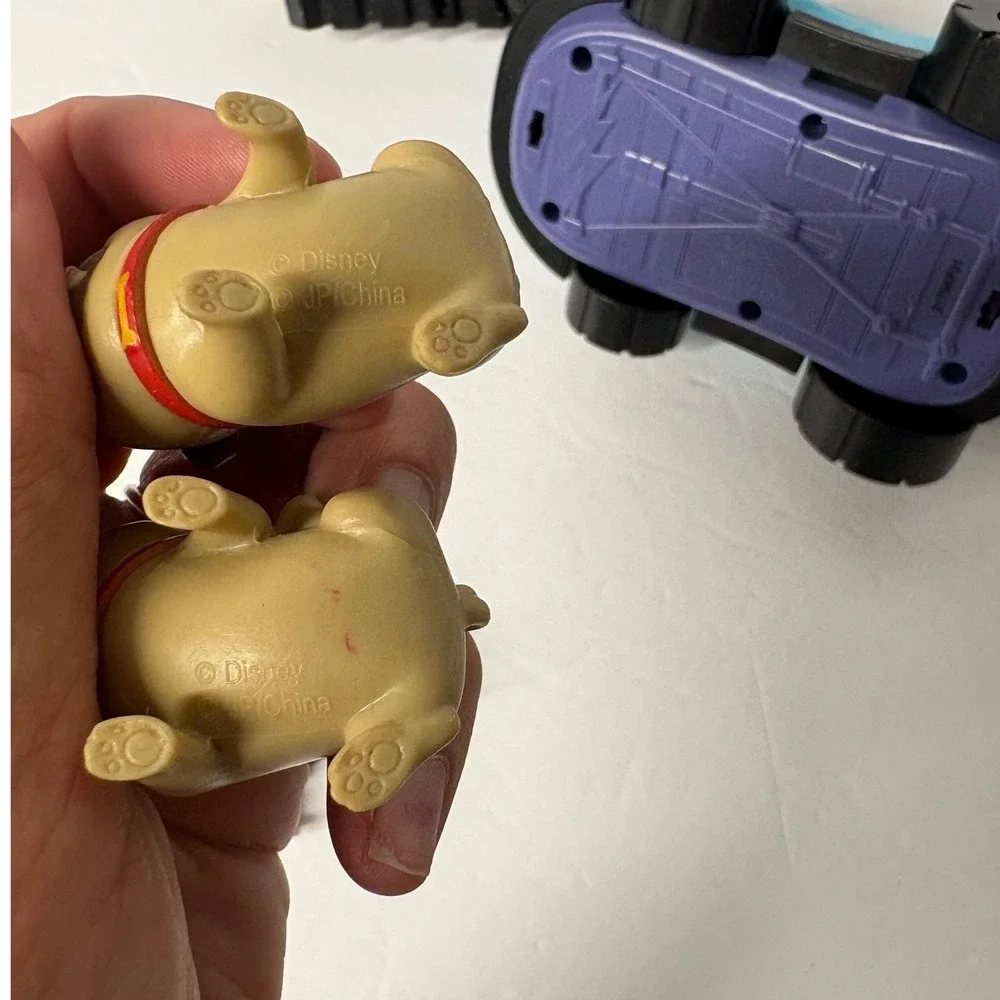 Disney Puppy Dog Pals Just Play Vehicle and Figure Lot Bingo Rolly Hissy Keia